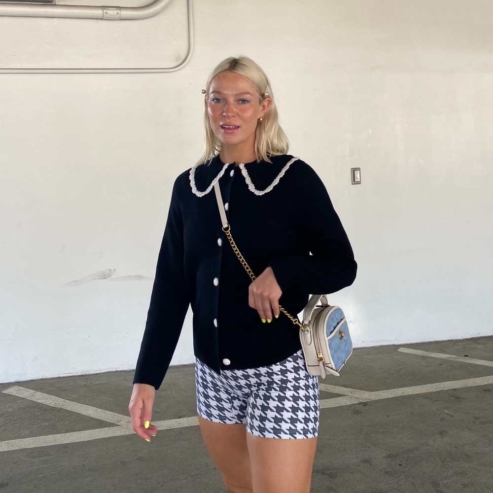 Sezane collared cardigan sweater bettany cardigan
